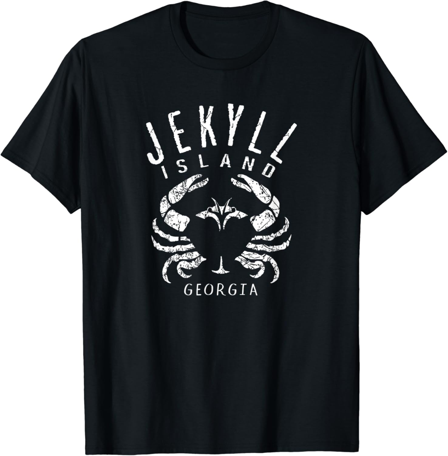 Jekyll Island Beach Crabs TShirt Clothing, Shoes & Jewelry